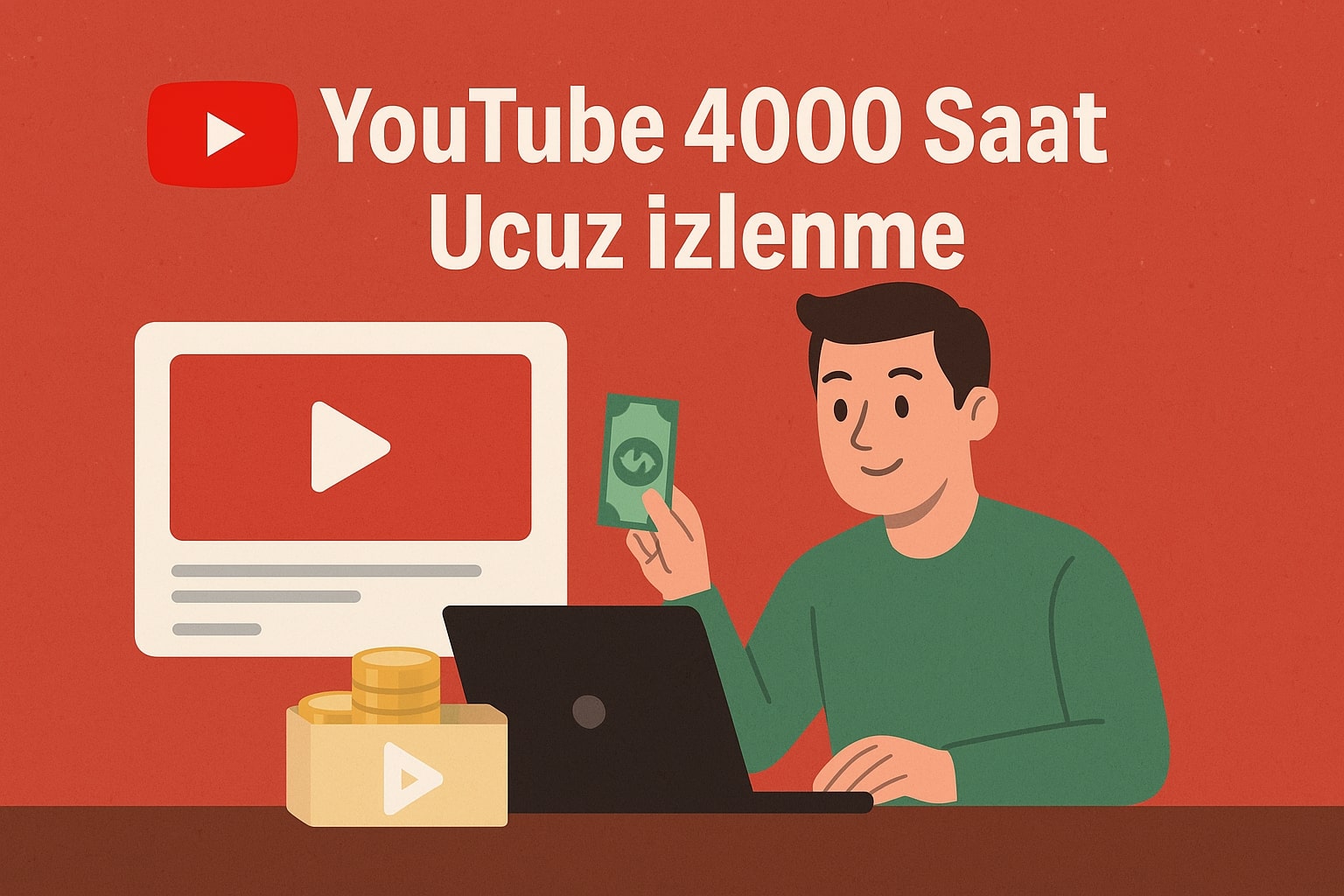 YouTube 4000 Saat İzlenme Satın Al