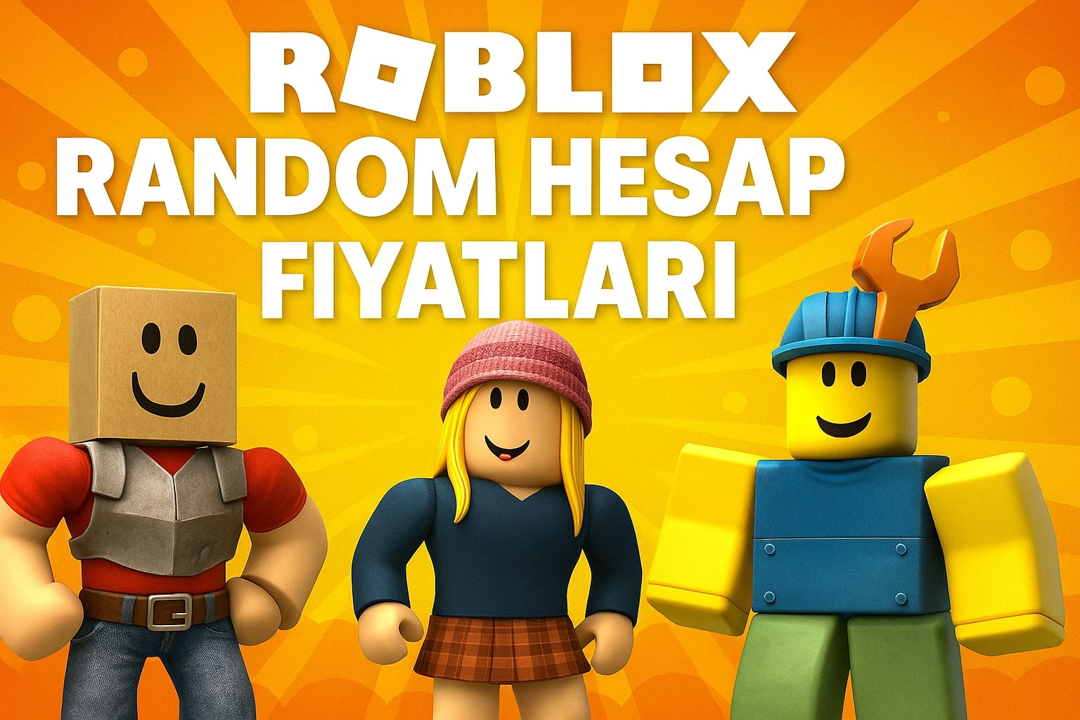 Roblox Random Hesap Satın Al