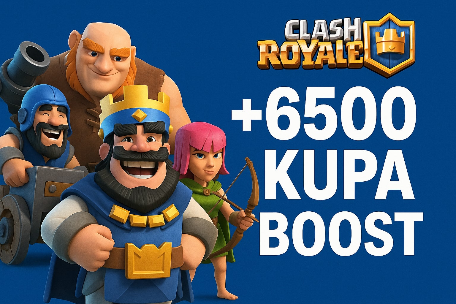 Clash Royale Gerçek Boost Satın Al