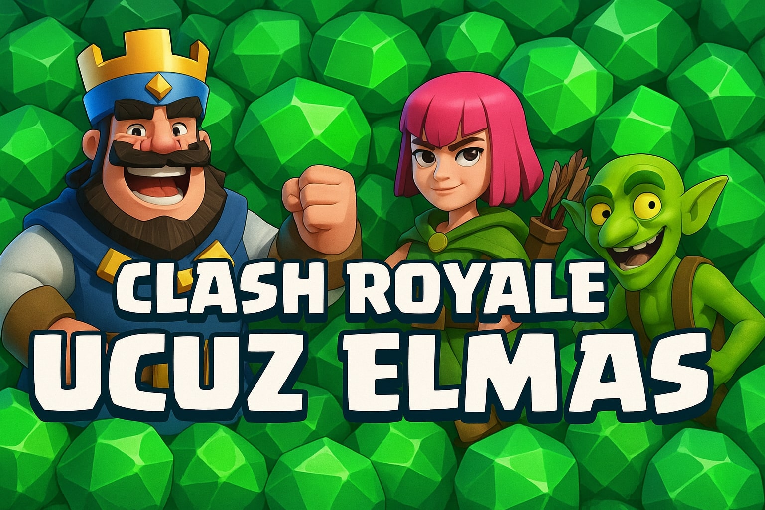 Clash Royale Yeşil Taş Satın Al