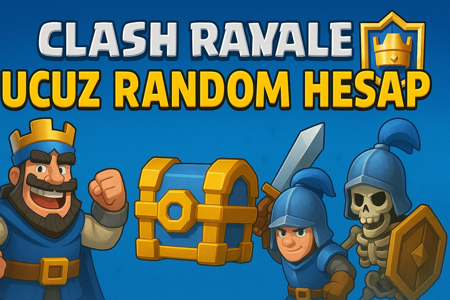Clash Royale Random Hesap Satın Al
