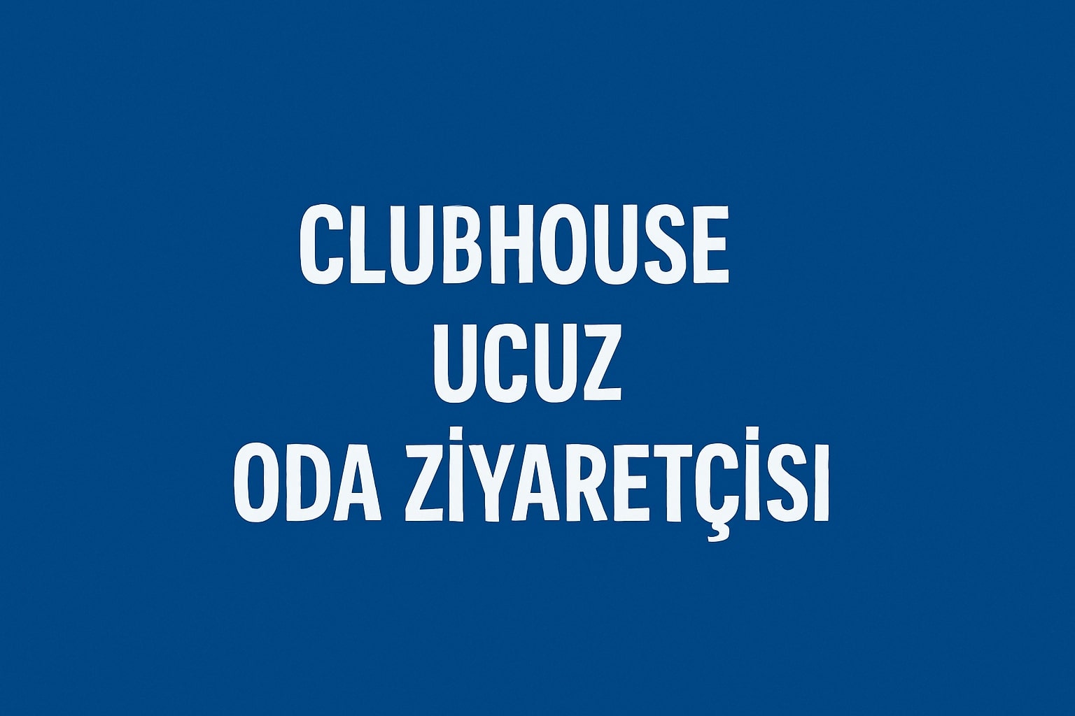Clubhouse Oda Ziyaretçi Satın Al