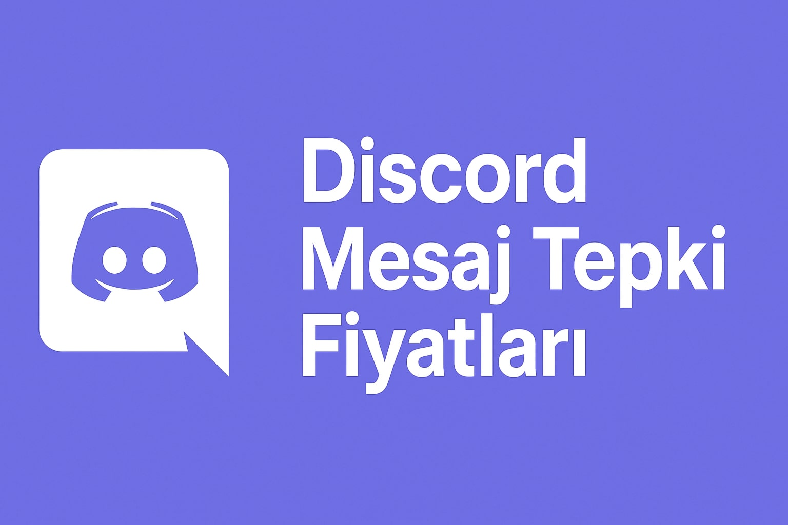 Discord Tepki Satın Al