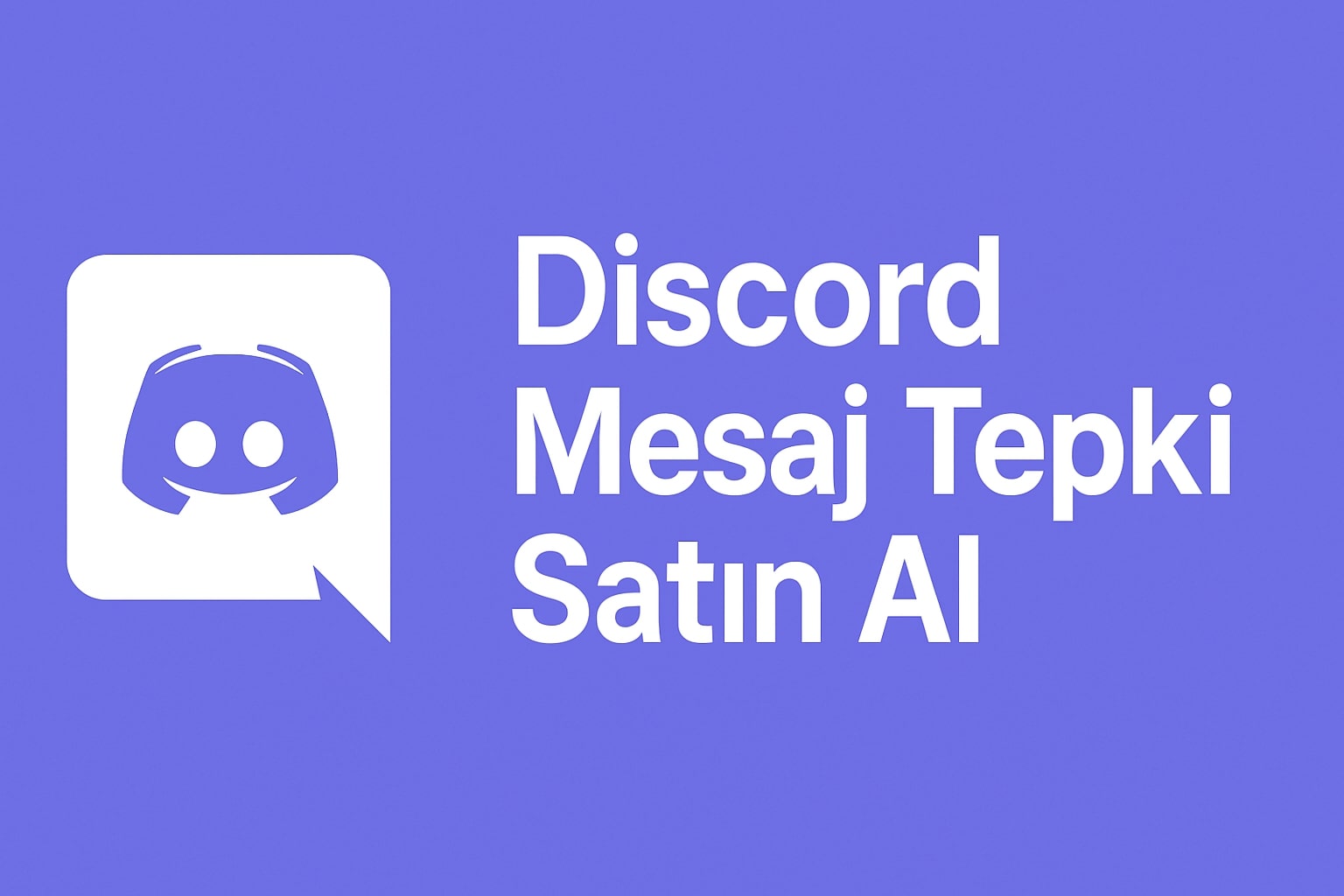 Discord Tepki Satın Al