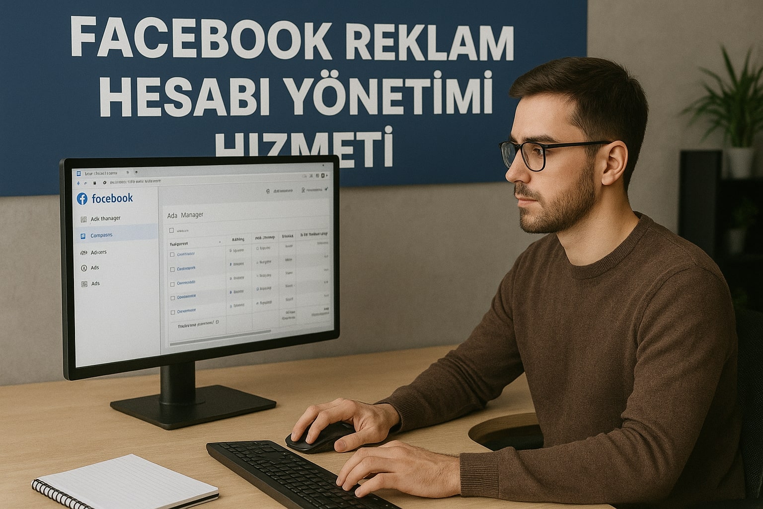 Facebook Gerçek Reklam Yönetimi Satın Al