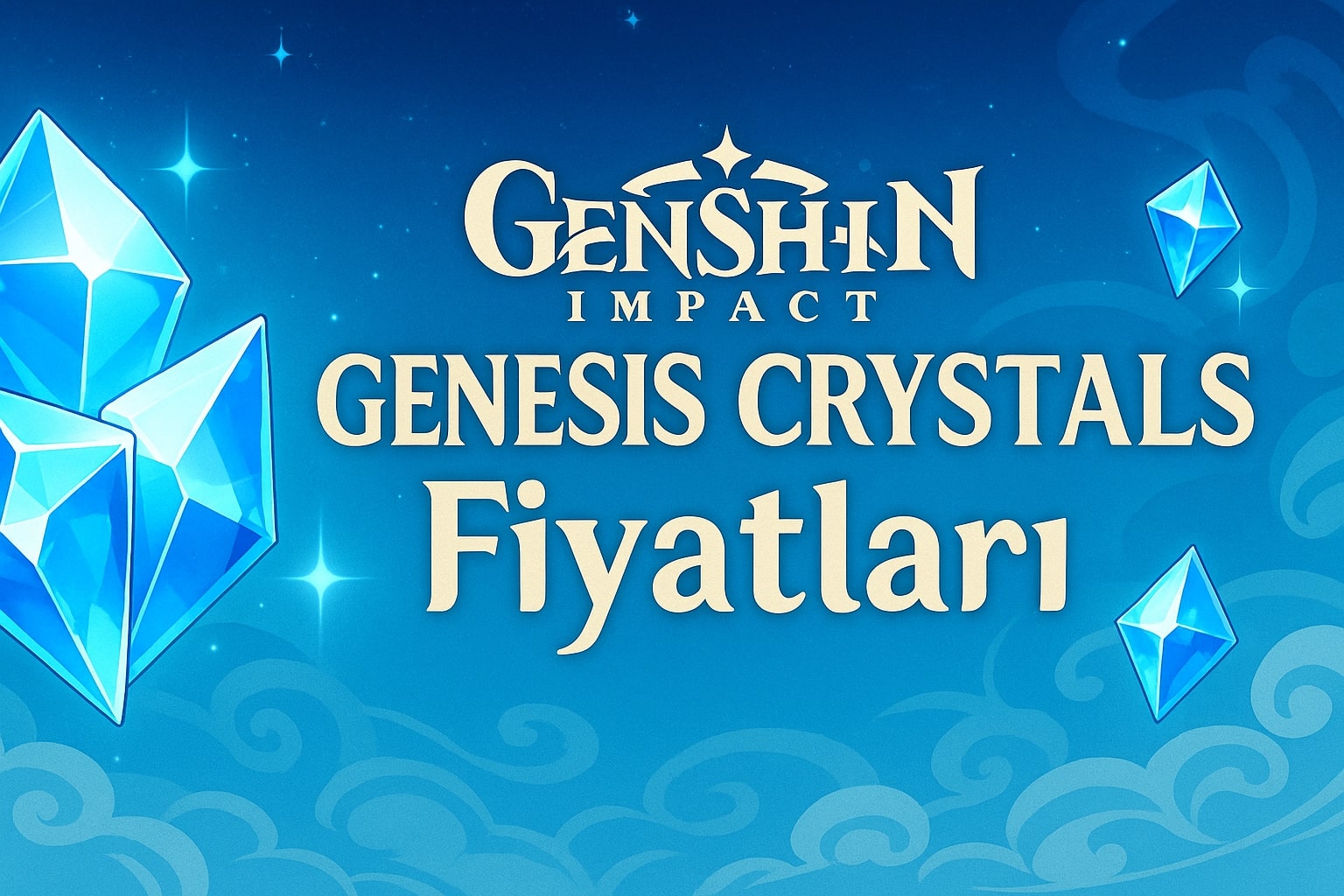 Genshin Impact Gerçek Genesis Crystals Satın Al