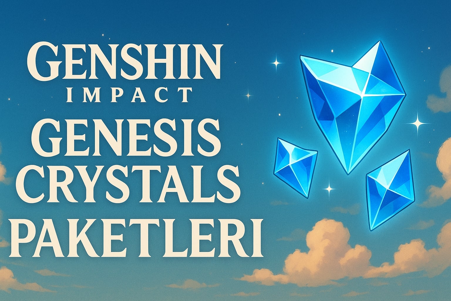 Genshin Impact Genesis Crystals Satın Al