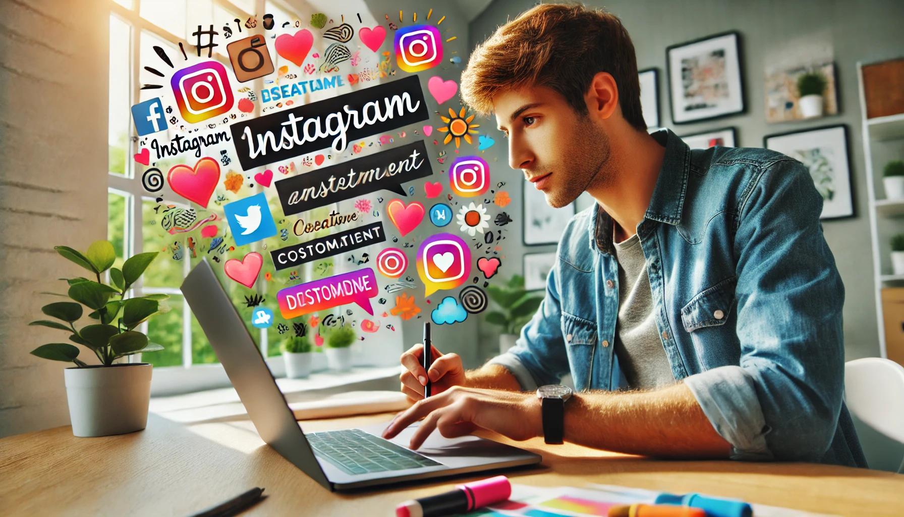 Instagram Ücretsiz Yapay Zeka Şekilli Yazı Aracı