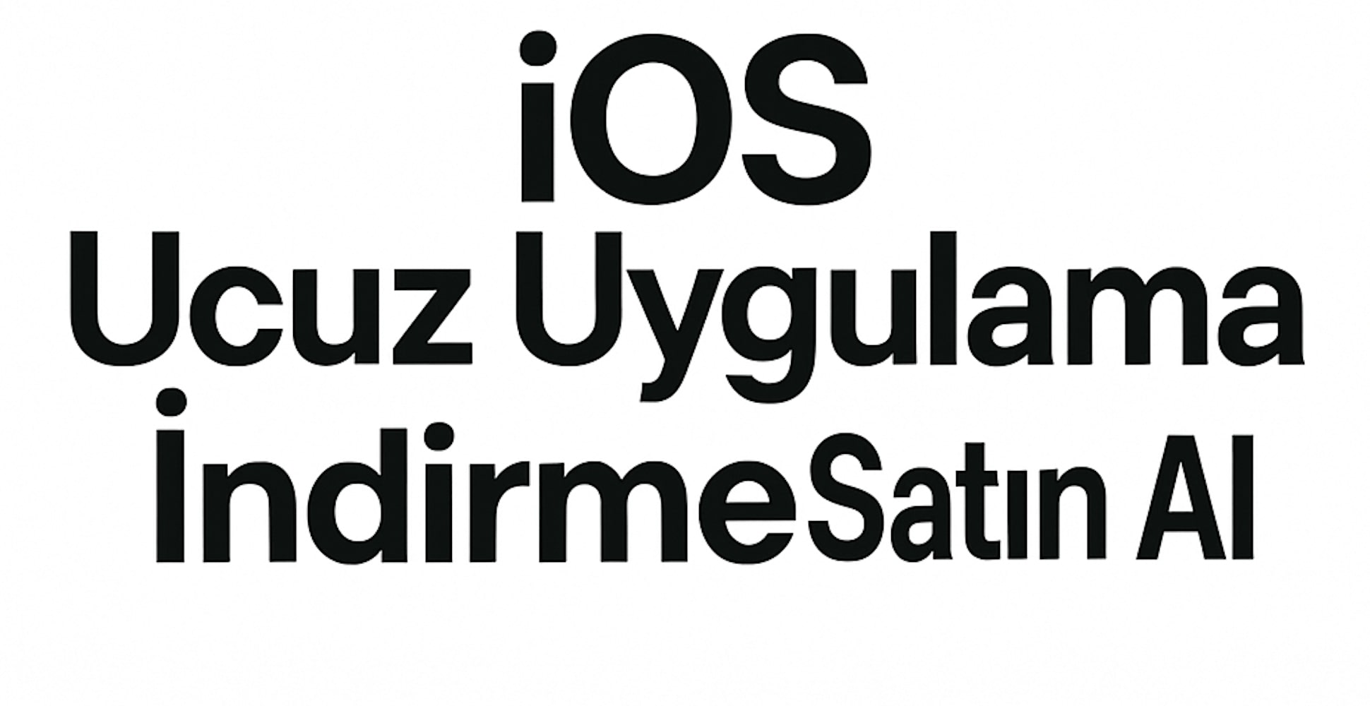 iOS Uygulama İndirme Satın Al