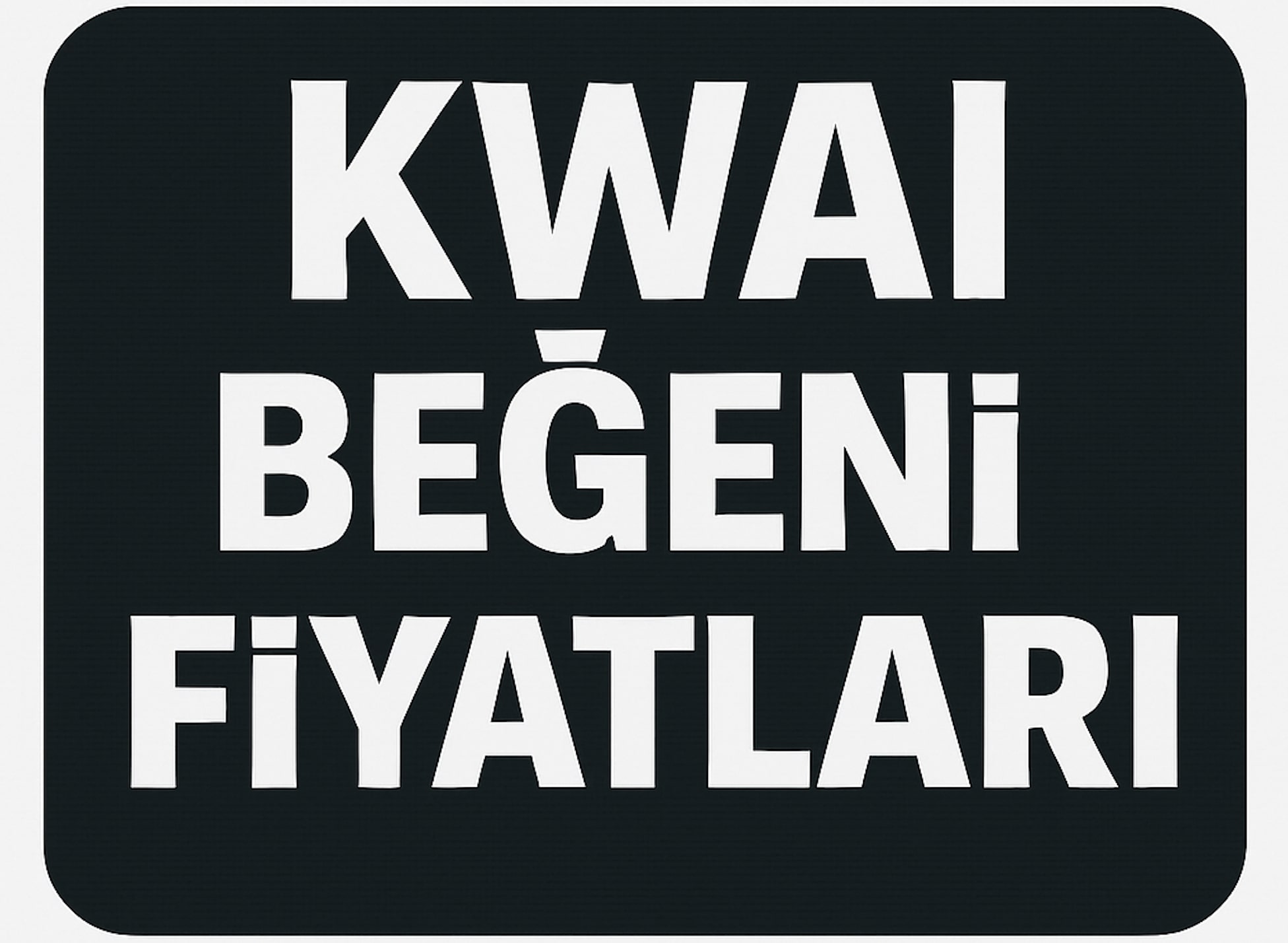 Kwai Gerçek Beğeni Satın Al