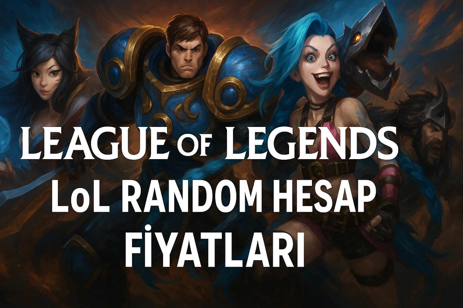 League of Legends LoL Random Hesap Satın Al