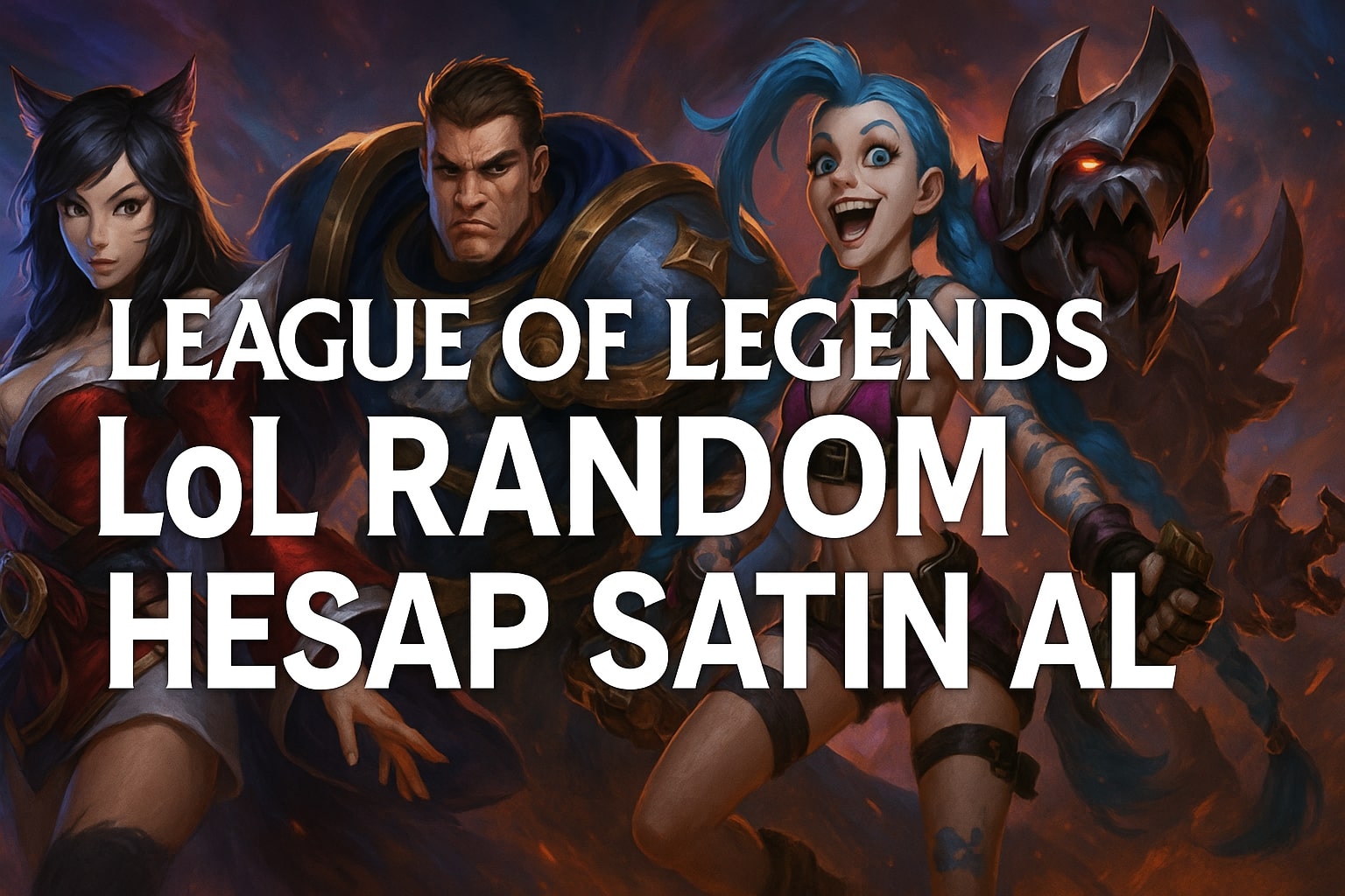 League of Legends LoL Random Hesap Satın Al
