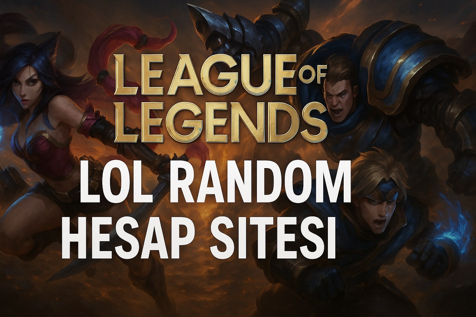 League of Legends Ucuz Random Hesap Satın Al