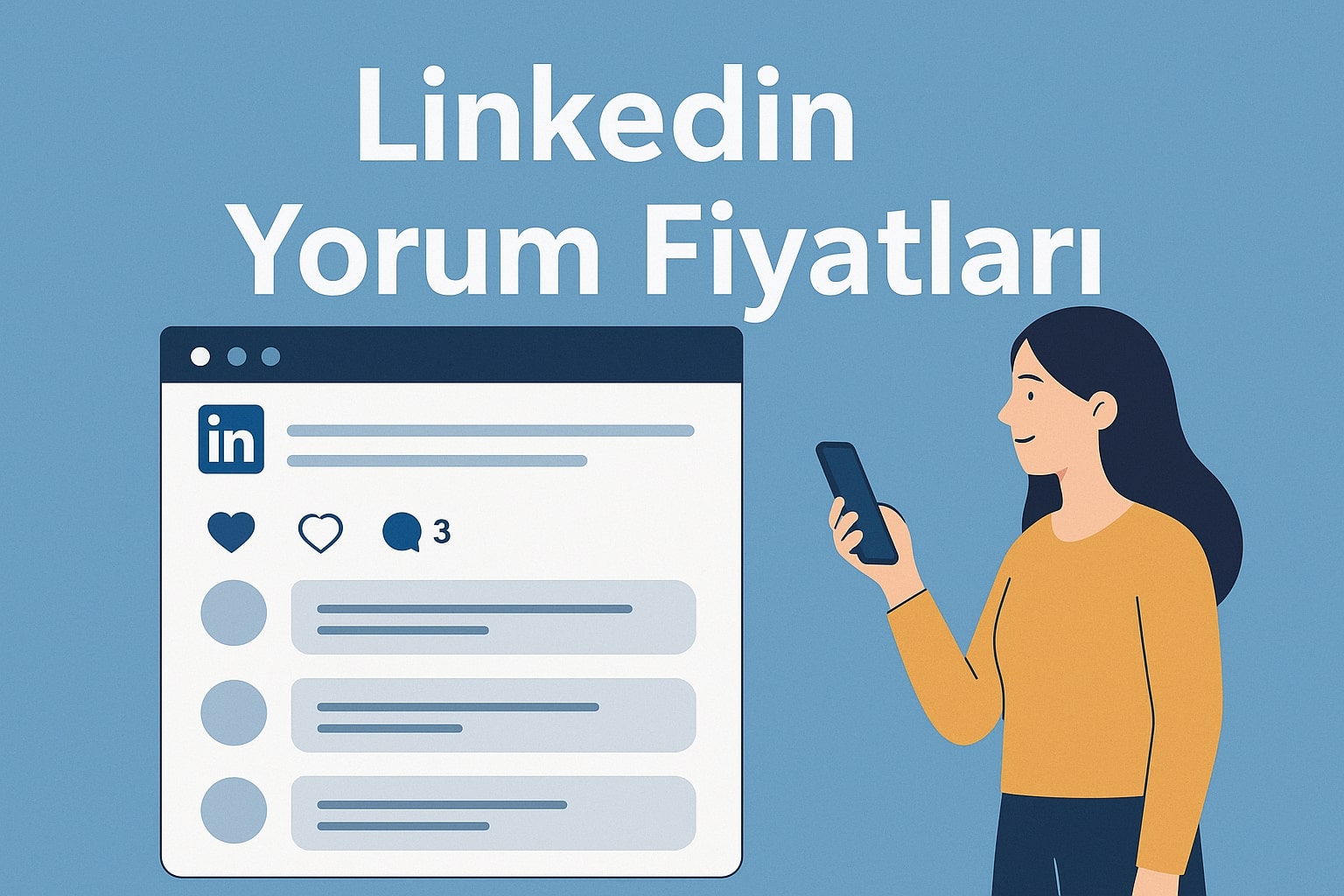 LinkedIn Gerçek Yorum Satın Al