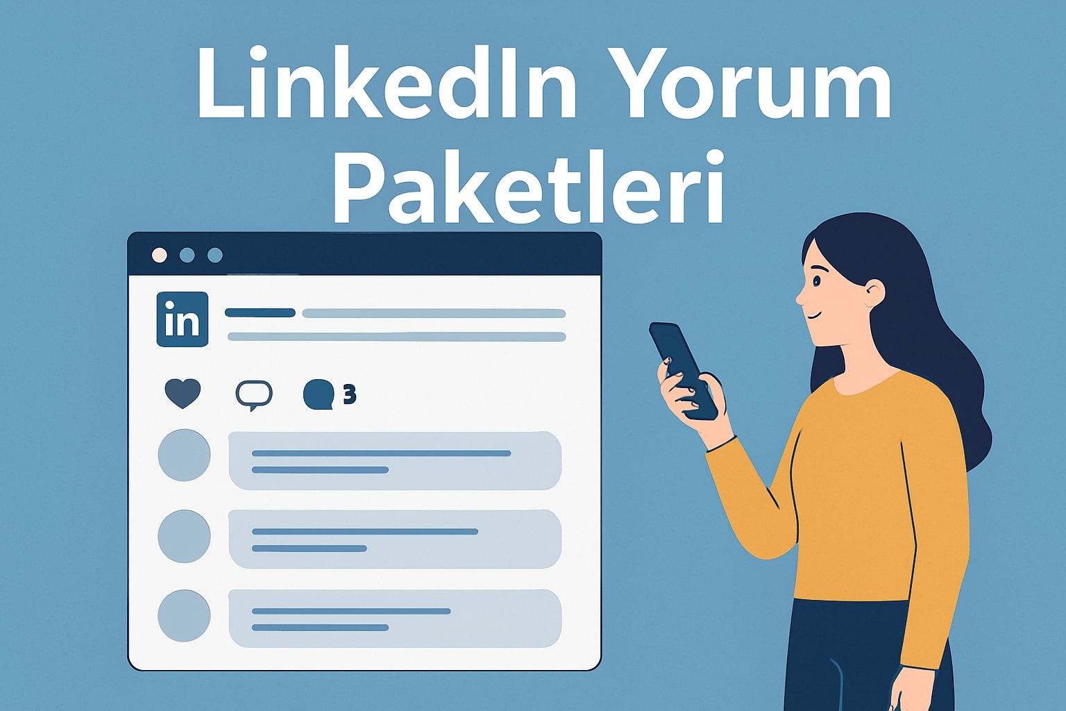 LinkedIn Yorum Satın Al
