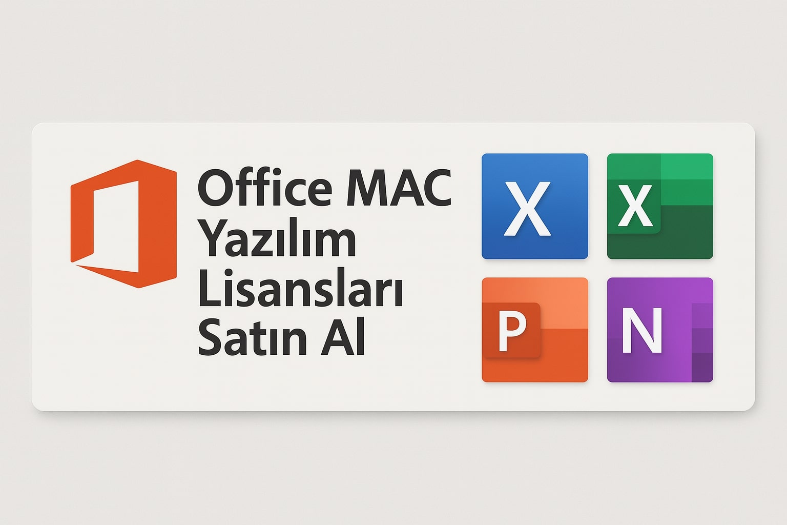 Office MAC Yazılım Ucuz Lisans Satın Al