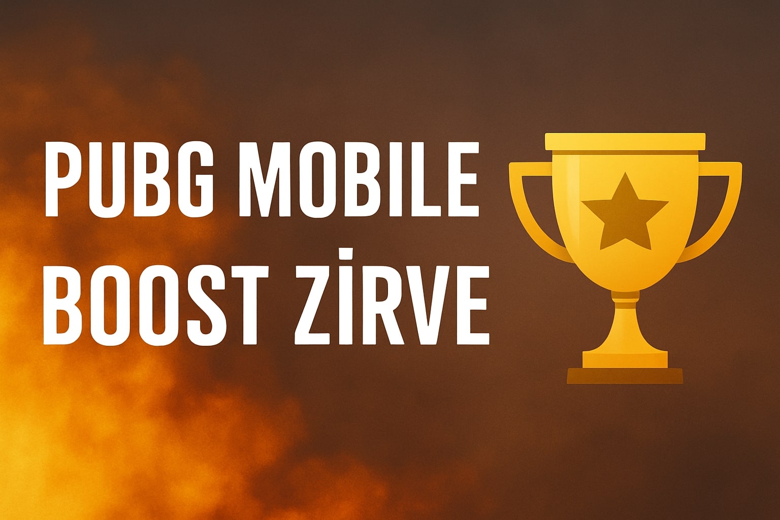 PUBG Mobile Boost Satın Al