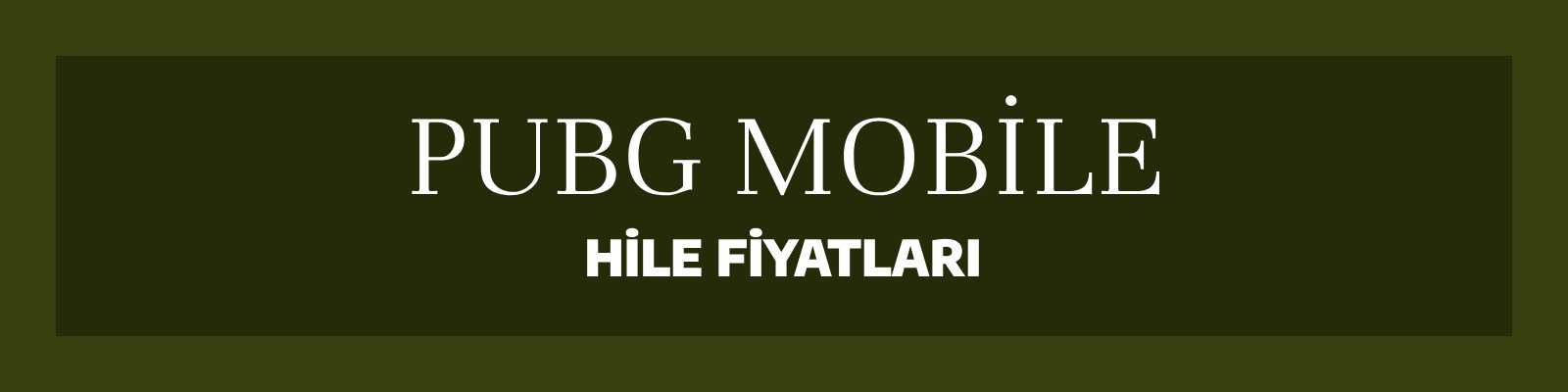 PUBG Mobile Gerçek Hile Satın Al