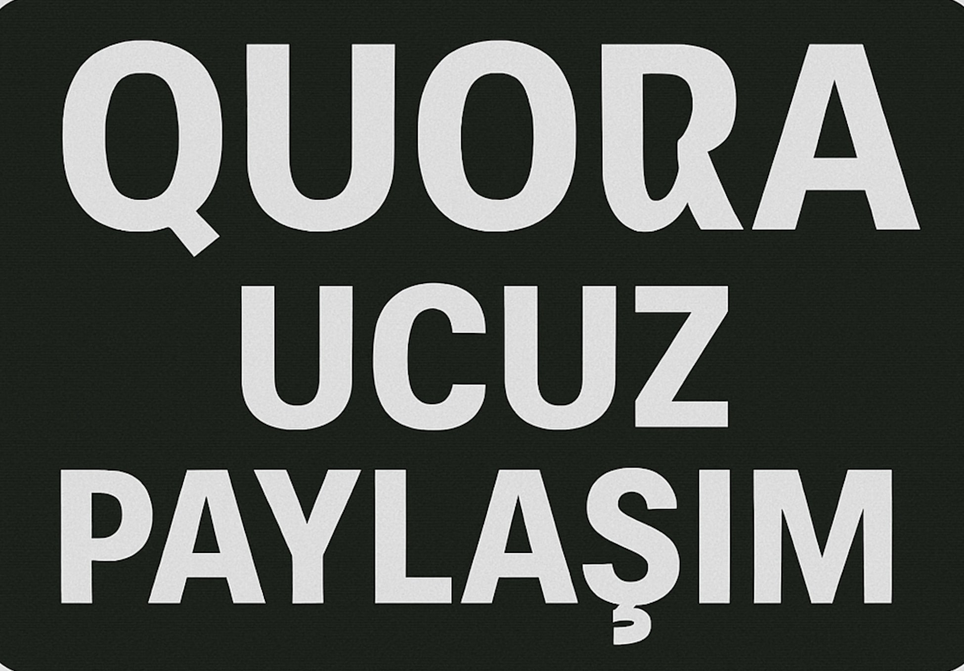 Quora Gerçek Paylaşım Satın Al