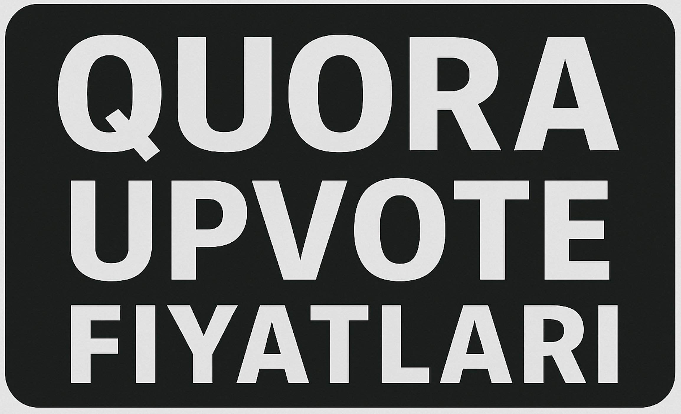 Quora Upvote Satın Al