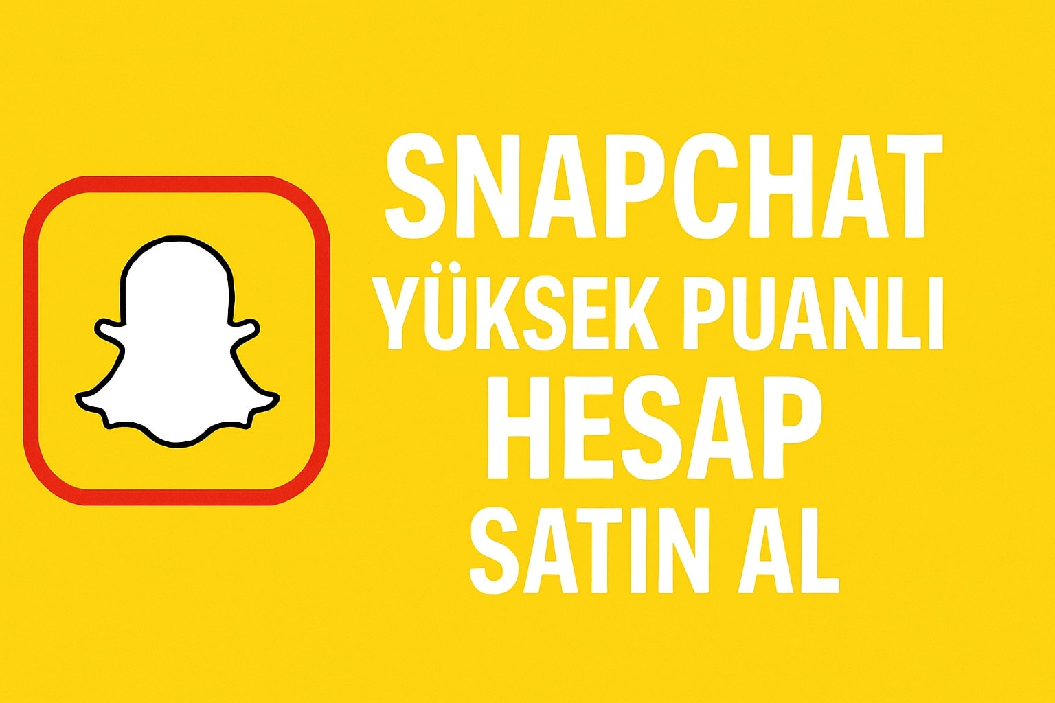 Snapchat Hesap Satın Al