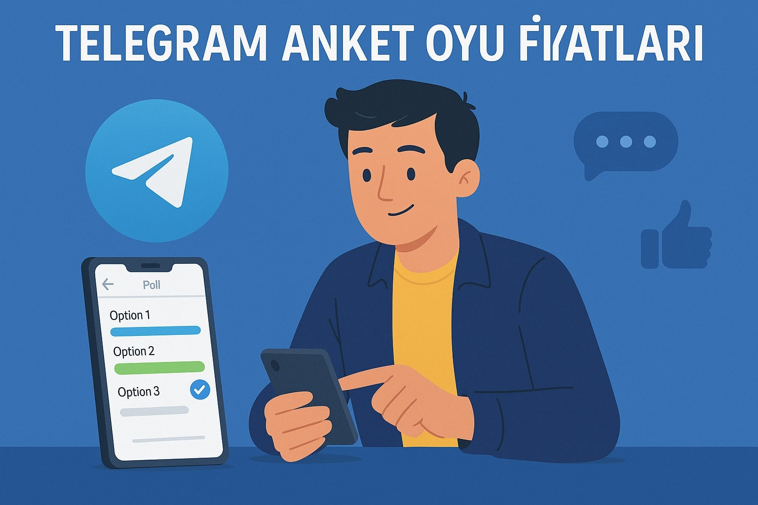 Telegram Gerçek Anket Oyu Satın Al