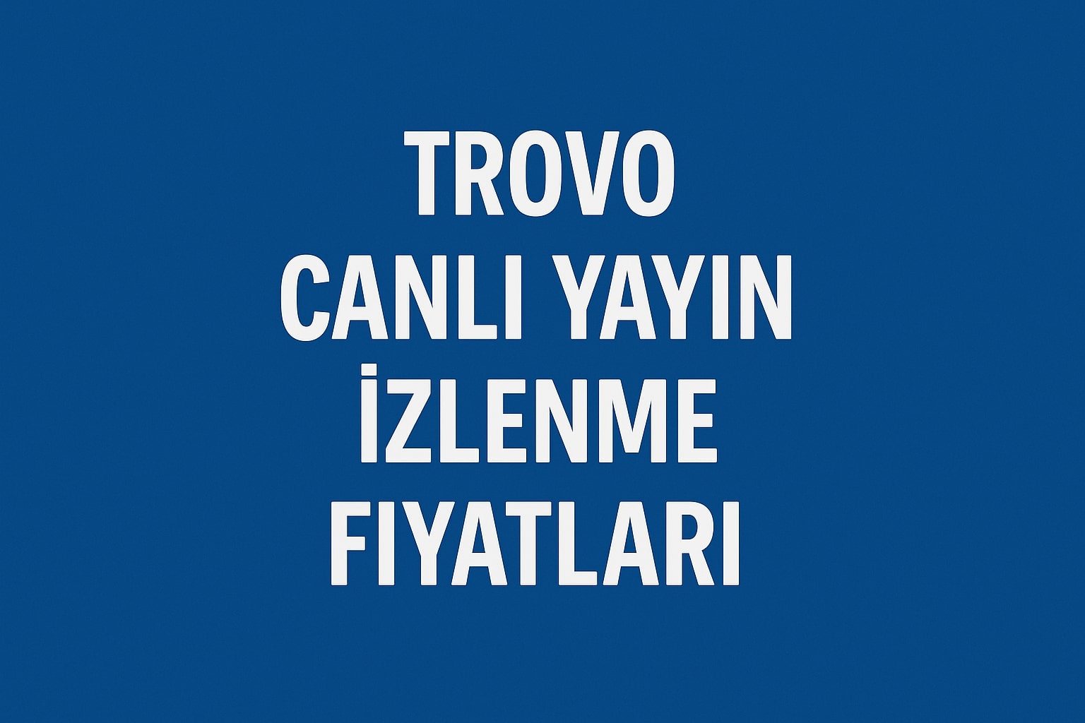 Trovo Canlı Yayın İzlenme Satın Al
