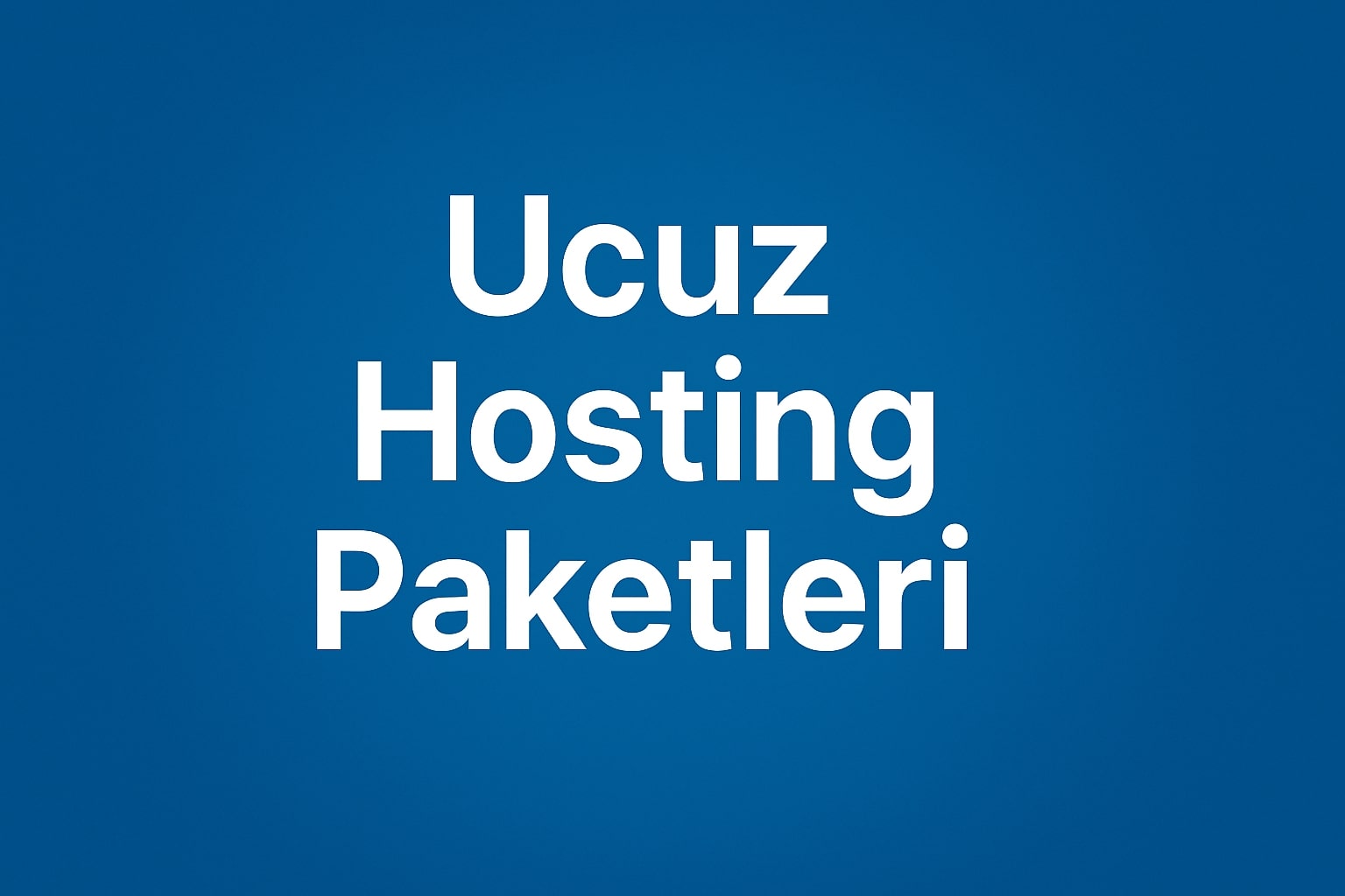 Hosting Satın Al