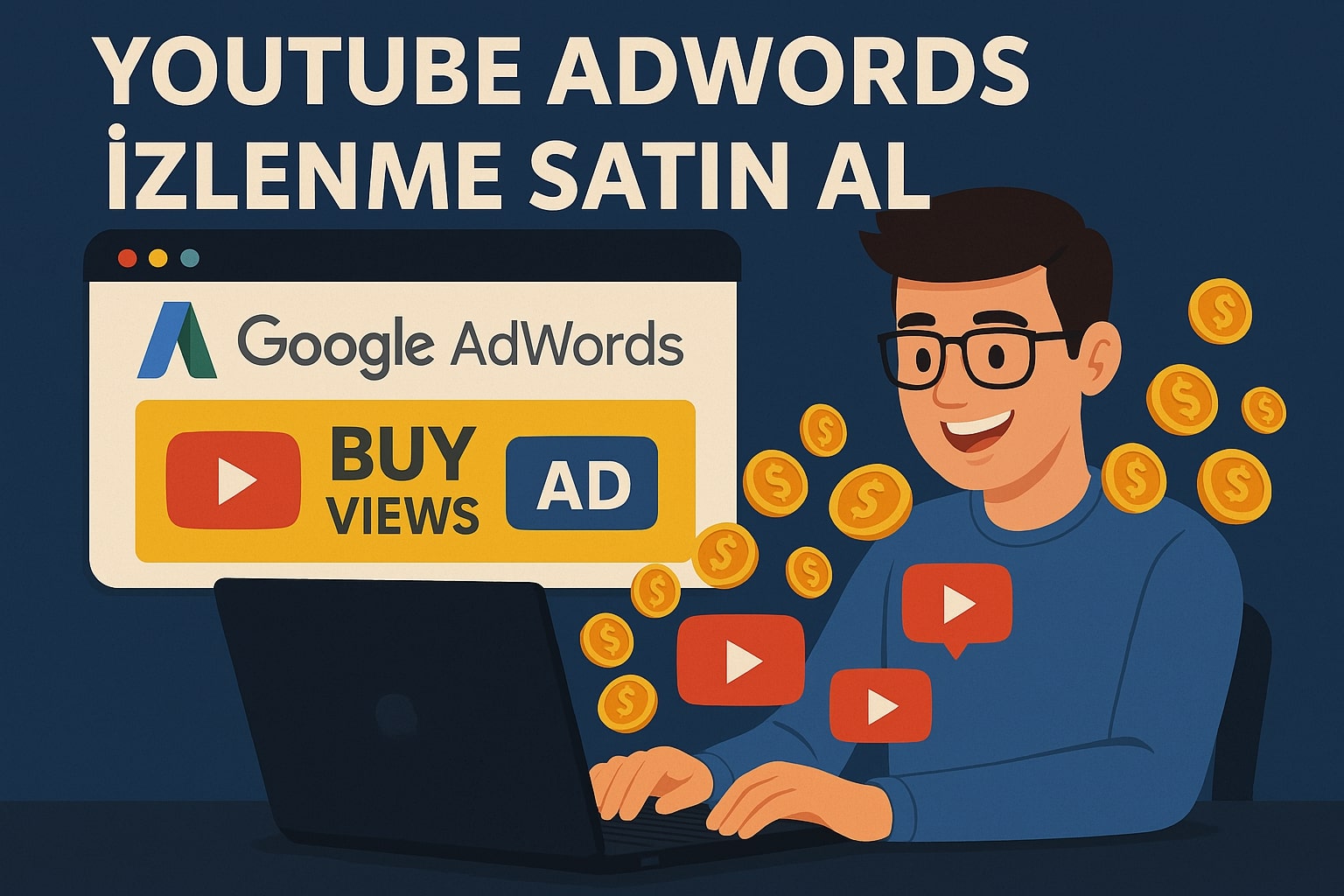 YouTube Ads Adwords İzlenme Satın Al